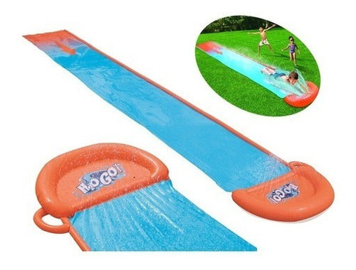 Pista De Agua Simple Juguete Niños Inflable H2o Go Bestway 0