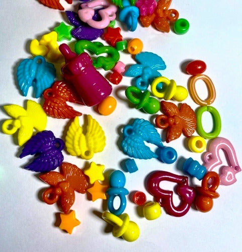 Children's Plastic Beads, Jewelry, Decor, Bracelets 50g 2