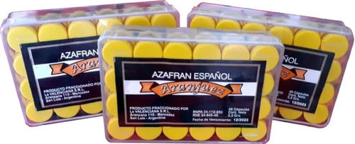 SALE! Spanish Saffron Aranjuez 48 Capsules (Cap Federal) 0