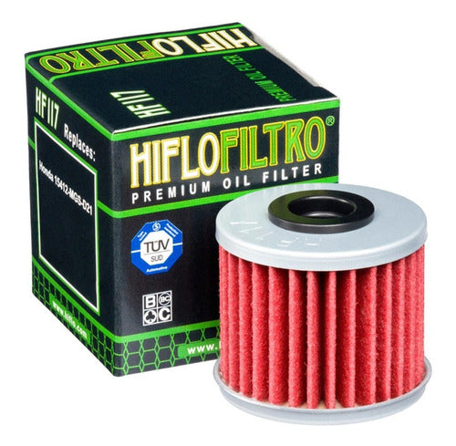 Filtro Aceite Honda Africa Twin Crf 1000 Nc 750 Hiflo Hf117 0