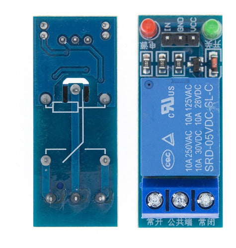 Modulo Rele Relay 12v 10a - 1 Canal Bornera Arduino 3