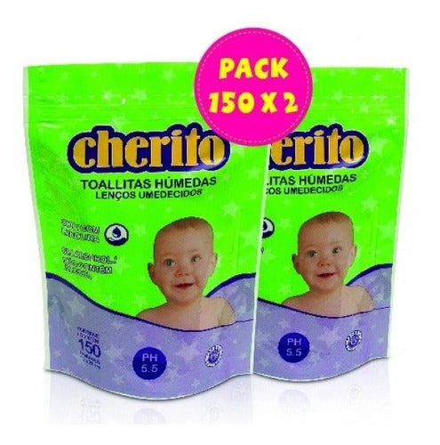 Cherito Toallas Húmedas 8 Pack X 300 ( 2400 ) 0