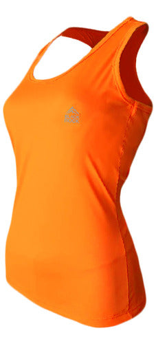 Black Rock Musculosa Women's Sports Top Orange 4