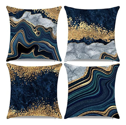 LDJRSY Decorative Pillow Covers, Marble Pillow Cover 0