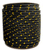 Nautical Multifilament Black Braided Rope 16mm Roll X 100m 0