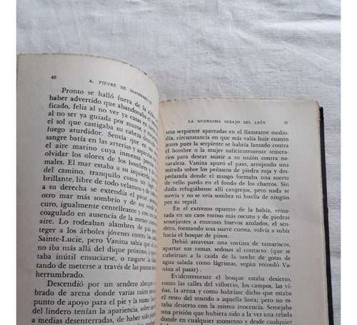 La Muchacha Debajo Del León - A. Peyre De Mandiargues 1959 2