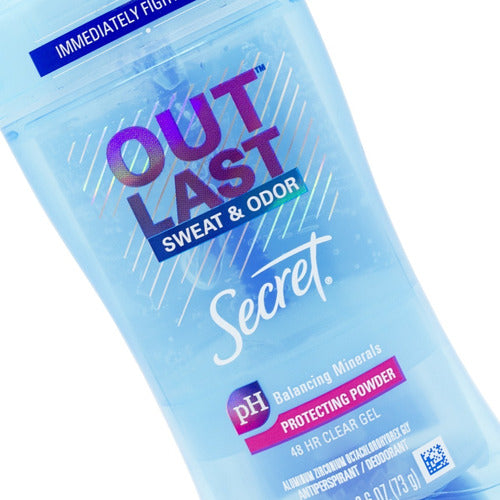 Secret Kit of 6 Outlast Protecting Powder Gel Deodorant - Unscented 4