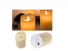 LED CANDLE LIGHT Set of 3 Warm LED Flame Effect Candles Battery Operated 1