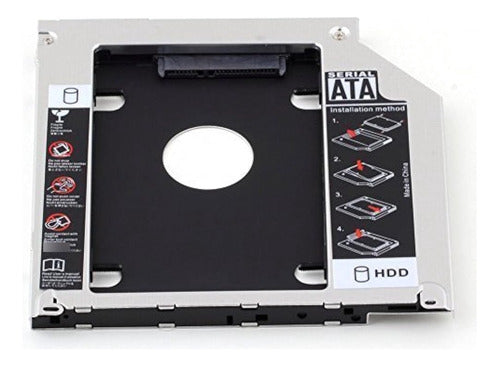 Highrock Highrock Hard Drive Caddy Tray 9.5mm Universal SATA 2nd HDD 0