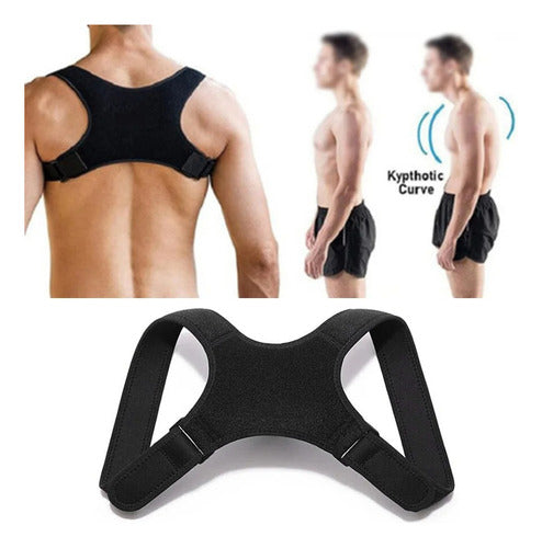 Gong Corrector De Postura Faja Postural Regulable Espaldera 2