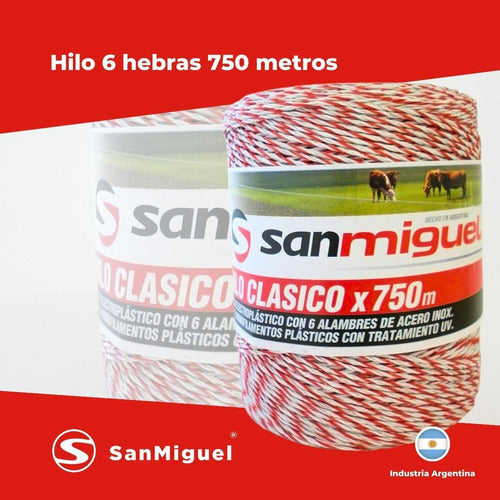 San Miguel Hilo Electroplástico 750 Metros Boyero Premium 2