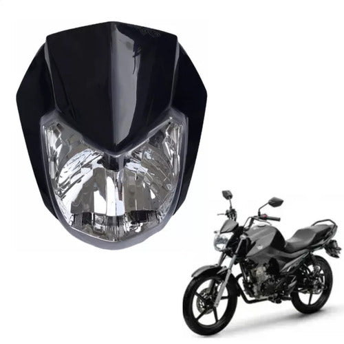 Frente Farol Original Plasmoto Factor 125 2019 Preto 0