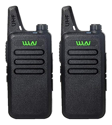 Wln Kdc1 Mini Walkie Talkie Uhf 400  470 Mhz Radio Bidirecci 0