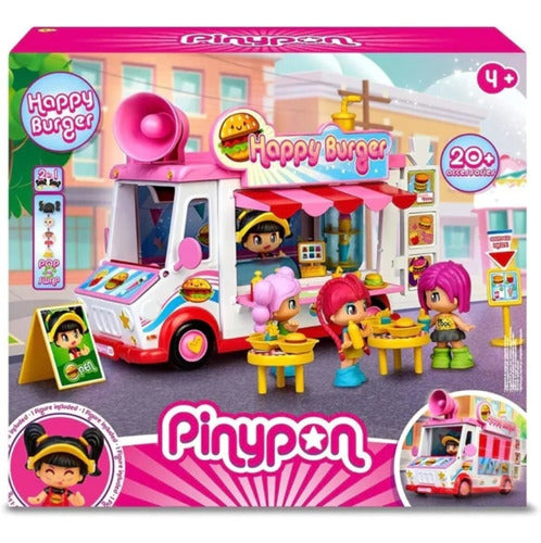 Pinypon Happy Burger Food Truck 17210 0