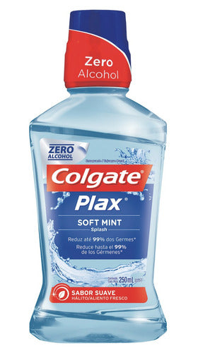 Enjuague Colgate Plax Soft Mint 250 Ml 0