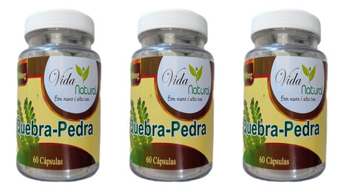 Vida Natural Quiebra Piedra (180 Capsules) 0