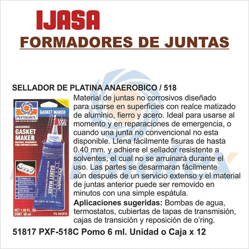 Permatex Anaerobic Sealant (518) 1