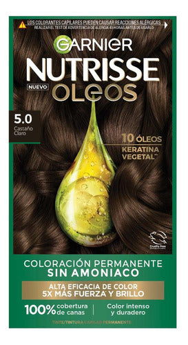 Garnier Nutrisse Oleos Castano Claro 5.0 0