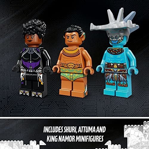 LEGO Marvel Black Panther Wakanda Forever King Namor's Throne Room 76213 Building Kit 3