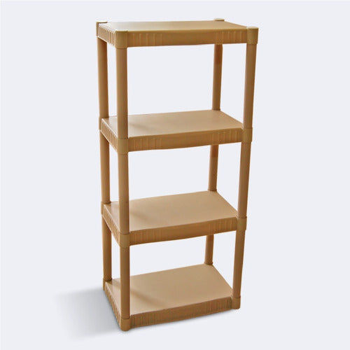 Colombraro Modular Plastic Shelving Unit Family X 4 Shelves 0