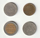 M627 Colombia Lot Of 4 Excellent Coins For Classification 0