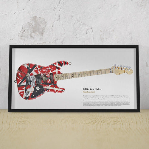 Postercity Cuadro Guitarra Kurt Cobain Fender Jag Stang 30 X 60 Cm 5