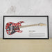 Postercity Cuadro Guitarra Kurt Cobain Fender Jag Stang 30 X 60 Cm 5