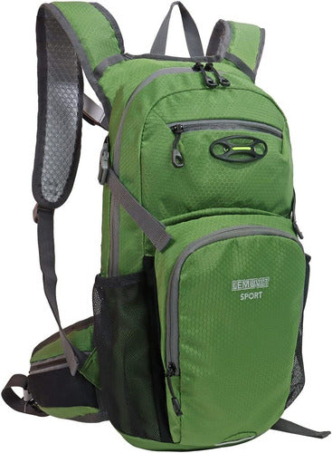 Hiking Backpack 15 Liters Green 0