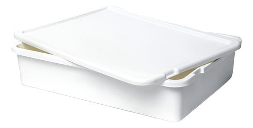 Piedras Refractarias Kitchen Caja Plastica Con Tapa Fermentado Leudado De Masas Mediana 0