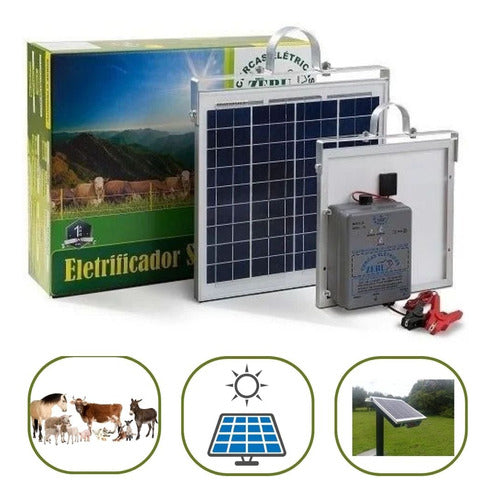 Aparelho De Choque Solar Cerca Rural 50km Zs50i Zebu 2019 0