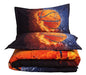 Btargot Twin Basketball And Fire Quilt Set 1