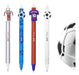 BRW Fun Erasable Gel Pen 0.7mm Soccer 0