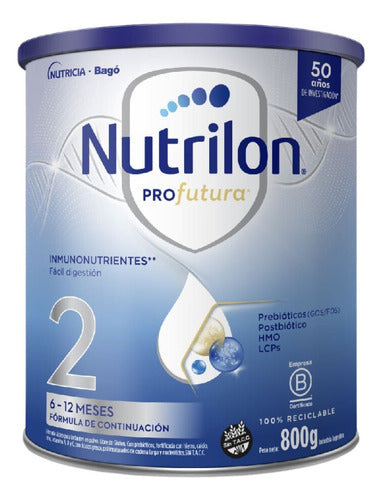 Nutrilon Profutura 2 Pack Lata + 2 Pouch 1.2kg + 24 Bricks 1