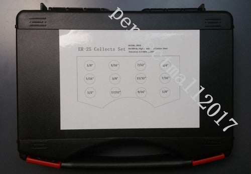 Nuevo Super Precisión 12 Piezas 1/8 -5/8  Er25 Er-25 Collare 5