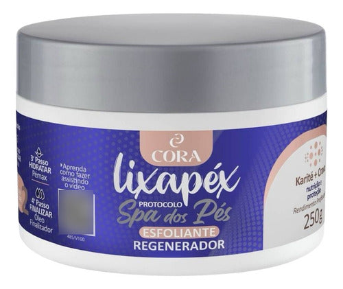 Creme Esfoliante Lixapéx Cora Spa Do Pés Karité + Cravo 250g 0