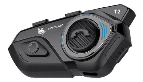 Intercomunicador Bluetooth Casco Moto Fox T2- Multiusuario 0