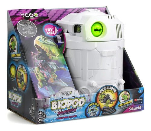 Silverlit Biopod Inmotion Cyberpunk Robot Dinosaur Surprise Egg 0