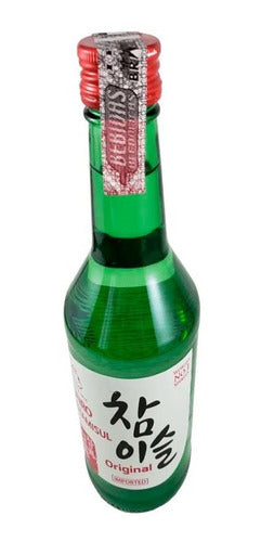 Soju Bebida Coreano Jinro Chamisul Original 360ml 1