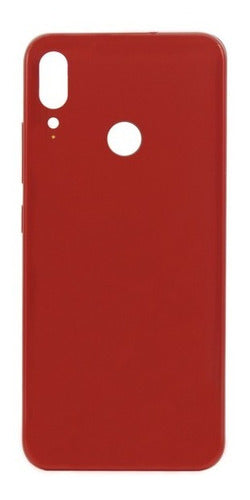 Electronictecno Red Back Cover Compatible for Moto E6i 0