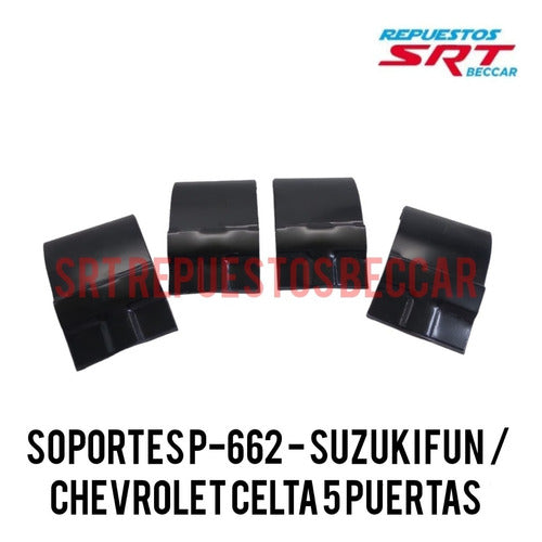 Roof Rack for Suzuki Fun and Chevrolet Celta 5-Door - Metalivia P 662 3