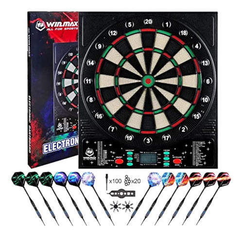 Win.max Electronic Dart Board, Led Display 0