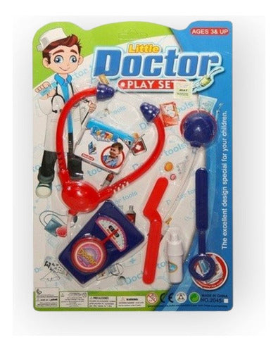 LITTE DOCTOR Juego Set De Doctor Con Estetoscopio Y Accesorios Blister 0