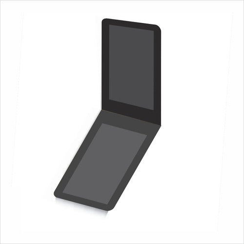 Super Mini Magnetic Plain Black Bookmark 5x3cm 1