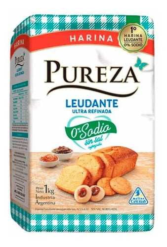 Pureza Pack X 3 Unid Harina Leud Ssdio 1 Kg 0