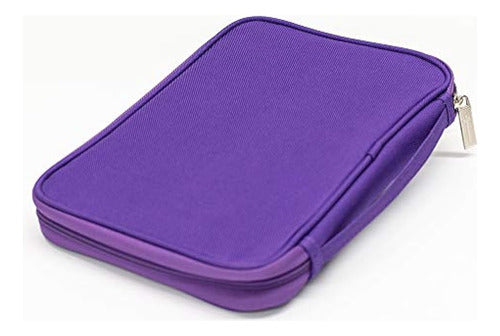 Dicksons Royal Purple Reinforced Polyester Bible Cover 1