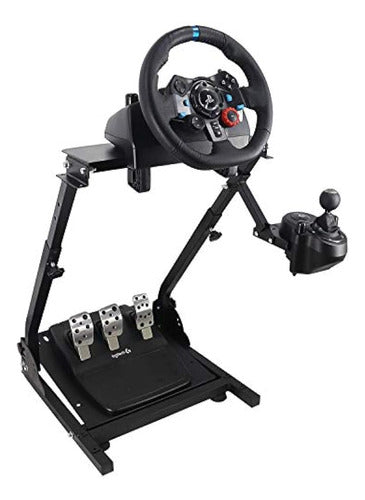 Nejoney Racing Wheel Support, Adjustable Height and Foldable Stand 0