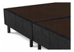 Cama Box Casal Suede Preto (128x20)costa Rica 4