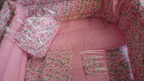 Quilted Bedding Set and Bumper for Crib and More 0