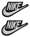 Nike Embroidered Iron-On Patch 6 X 3 Cms 1