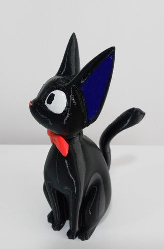 Muñeco Personaje Gato Jiji Estudio Ghibli De Kiki + Kodamas 6